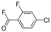 Benzoyl fluoride, 4-chloro-2-fluoro-(9ci) Structure,152125-92-3Structure