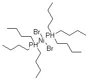 二溴二(三丁基膦)鎳(II)結(jié)構(gòu)式_15242-92-9結(jié)構(gòu)式