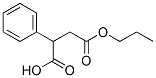 Butanedioic acid, phenyl-, 4-propyl ester (9ci) Structure,152590-26-6Structure