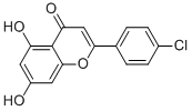2-(4-氯苯基)-5,7-二羥基-4H-色烯-4-酮結構式_152969-69-2結構式