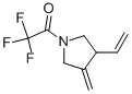 (9CI)-3-乙烯-4-亞甲基-1-(三氟乙?；?-吡咯烷結(jié)構(gòu)式_153391-89-0結(jié)構(gòu)式