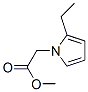 1H-pyrrole-1-aceticacid,2-ethyl-,methylester(9ci) Structure,153396-66-8Structure