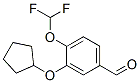 3-環(huán)戊基氧基-4-二氟甲氧基-苯甲醛結(jié)構(gòu)式_153587-14-5結(jié)構(gòu)式