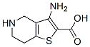 (9CI)-3-氨基-4,5,6,7-四氫-噻吩并[3,2-c]吡啶-2-羧酸結(jié)構(gòu)式_154274-58-5結(jié)構(gòu)式