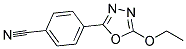 Benzonitrile, 4-(5-ethoxy-1,3,4-oxadiazol-2-yl)-(9ci) Structure,154548-68-2Structure