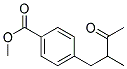 Benzoic acid, 4-(2-methyl-3-oxobutyl)-, methyl ester (9ci) Structure,154657-50-8Structure