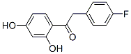 2-(4-氟苯基)-1-(2,4-二羥基苯基)乙酮結構式_15485-70-8結構式