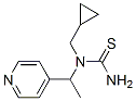 N-(環(huán)丙基甲基)-N-[1-(4-吡啶)乙基]-硫脲結(jié)構(gòu)式_155047-58-8結(jié)構(gòu)式
