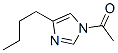1H-imidazole, 1-acetyl-4-butyl- (9ci) Structure,155092-17-4Structure