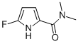 1H-pyrrole-2-carboxamide,5-fluoro-n,n-dimethyl-(9ci) Structure,156395-14-1Structure