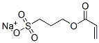 Sodium 3-sulphonatopropyl acrylate Structure,15717-25-6Structure