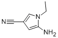 1H-pyrrole-3-carbonitrile,5-amino-1-ethyl-(9ci) Structure,159831-29-5Structure