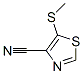 5-(甲基硫代)-4-噻唑甲腈結(jié)構(gòu)式_161137-64-0結(jié)構(gòu)式