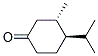 Cyclohexanone, 3-methyl-4-(1-methylethyl)-, trans-(9ci) Structure,162128-14-5Structure