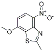 Benzothiazole, 7-methoxy-2-methyl-4-nitro-(9ci) Structure,163299-53-4Structure