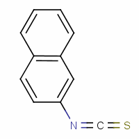 2-異硫代氰?；?萘結構式_1636-33-5結構式
