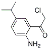 (9ci)-1-[2-氨基-5-(1-甲基乙基)苯基]-2-氯-乙酮結(jié)構(gòu)式_164788-93-6結(jié)構(gòu)式