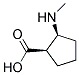 順式-(9ci)-2-(甲基氨基)-環(huán)戊烷羧酸結構式_164916-43-2結構式