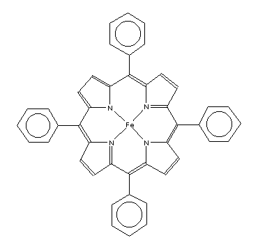 間-四苯基卟吩氯化鐵結(jié)構(gòu)式_16591-56-3結(jié)構(gòu)式