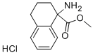 1-Naphthalenecarboxylicacid,1-amino-1,2,3,4-tetrahydro-,methylester(9ci) Structure,166735-19-9Structure