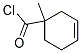 (8ci,9ci)-1-甲基-3-環(huán)己烯-1-羰酰氯結(jié)構(gòu)式_16695-94-6結(jié)構(gòu)式