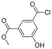 Benzoic acid, 3-(chlorocarbonyl)-5-hydroxy-, methyl ester (9ci) Structure,167630-01-5Structure