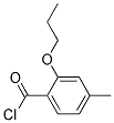 Benzoyl chloride, 4-methyl-2-propoxy-(9ci) Structure,168465-11-0Structure