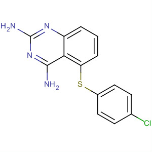 5-(4-氯苯基磺?；?-喹唑啉-2,4-二胺結構式_168910-48-3結構式