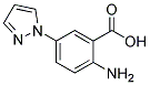 Benzoic acid, 2-amino-5-(1h-pyrazol-1-yl)-(9ci) Structure,169045-03-8Structure