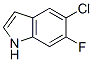 5-氯-6-氟吲哚結(jié)構(gòu)式_169674-57-1結(jié)構(gòu)式