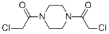 2-氯-1-[4-(2-氯乙?；?哌嗪-1-基]-乙酮結(jié)構(gòu)式_1703-23-7結(jié)構(gòu)式