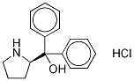 (R)-α,α-二苯基脯氨醇鹽酸鹽結(jié)構(gòu)式_172152-19-1結(jié)構(gòu)式