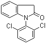 1-(2,6-二氯苯基)-2-吲哚啉酮結(jié)構(gòu)式_172371-96-9結(jié)構(gòu)式
