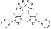 1,2-Bis(2,4-dimethyl-5-phenyl-3-thienyl)-3,3,4,4,5,5-hexafluoro-1-cyclopentene Structure,172612-67-8Structure
