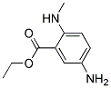 Benzoic acid, 5-amino-2-(methylamino)-, ethyl ester (9ci) Structure,172896-95-6Structure