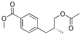 (r)-(9ci)-4-[3-(乙?；趸?-2-甲基丙基]-苯甲酸甲酯結(jié)構(gòu)式_173065-76-4結(jié)構(gòu)式