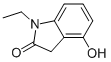1-Ethyl-1,3-dihydro-4-hydroxy-2H-Indol-2-oneStructure,173541-15-6Structure 1-Ethyl-1,3-dihydro-4-hydroxy-2H-Indol-2-one Structure,173541-15-6Structure