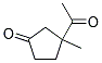 (9ci)-3-乙?；?3-甲基-環(huán)戊酮結構式_173547-34-7結構式