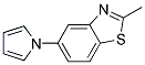 Benzothiazole, 2-methyl-5-(1h-pyrrol-1-yl)-(9ci) Structure,174079-72-2Structure
