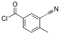 Benzoyl chloride, 3-cyano-4-methyl-(9ci) Structure,175215-03-9Structure