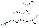 4-氰基-2-(三氟甲氧基)乙酰苯胺結(jié)構(gòu)式_175278-19-0結(jié)構(gòu)式