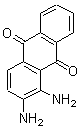 1,2-二氨基蒽醌結(jié)構(gòu)式_1758-68-5結(jié)構(gòu)式