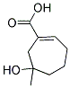 (8ci)-6-羥基-6-甲基-1-環(huán)庚烯e-1-羧酸結(jié)構(gòu)式_17606-98-3結(jié)構(gòu)式