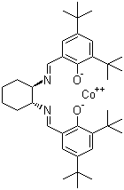 (R,R)-(-)-N,N’-雙(3,5-二叔丁基亞水楊基)-1,2-環(huán)己基二胺鈷結(jié)構(gòu)式_176763-62-5結(jié)構(gòu)式
