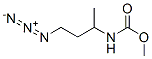 Carbamic acid, (3-azido-1-methylpropyl)-, methyl ester (9ci) Structure,177489-84-8Structure