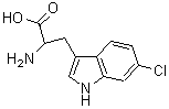 6-氯-d,l-色氨酸結(jié)構(gòu)式_17808-21-8結(jié)構(gòu)式