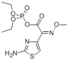 O,O-二乙基磷-(Z)-2-(2-氨基噻唑-4-基)-2-甲氧基亞氨基乙酸酯結構式_179258-53-8結構式
