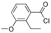Benzoyl chloride, 2-ethyl-3-methoxy-(9ci) Structure,180341-36-0Structure
