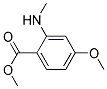 Benzoic acid, 4-methoxy-2-(methylamino)-, methyl ester (9ci) Structure,181434-39-9Structure