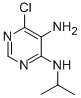 6-氯-N4-(1-甲基乙基)-4,5-嘧啶二胺結(jié)構(gòu)式_18202-82-9結(jié)構(gòu)式